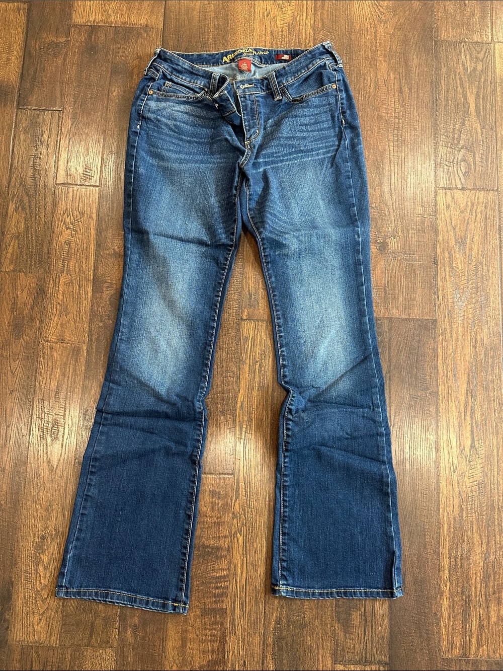 Arizona Jean Company Women's Dark Blue Bootcut Jeans
